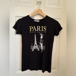 Stylish shortsleeved Black T shirt